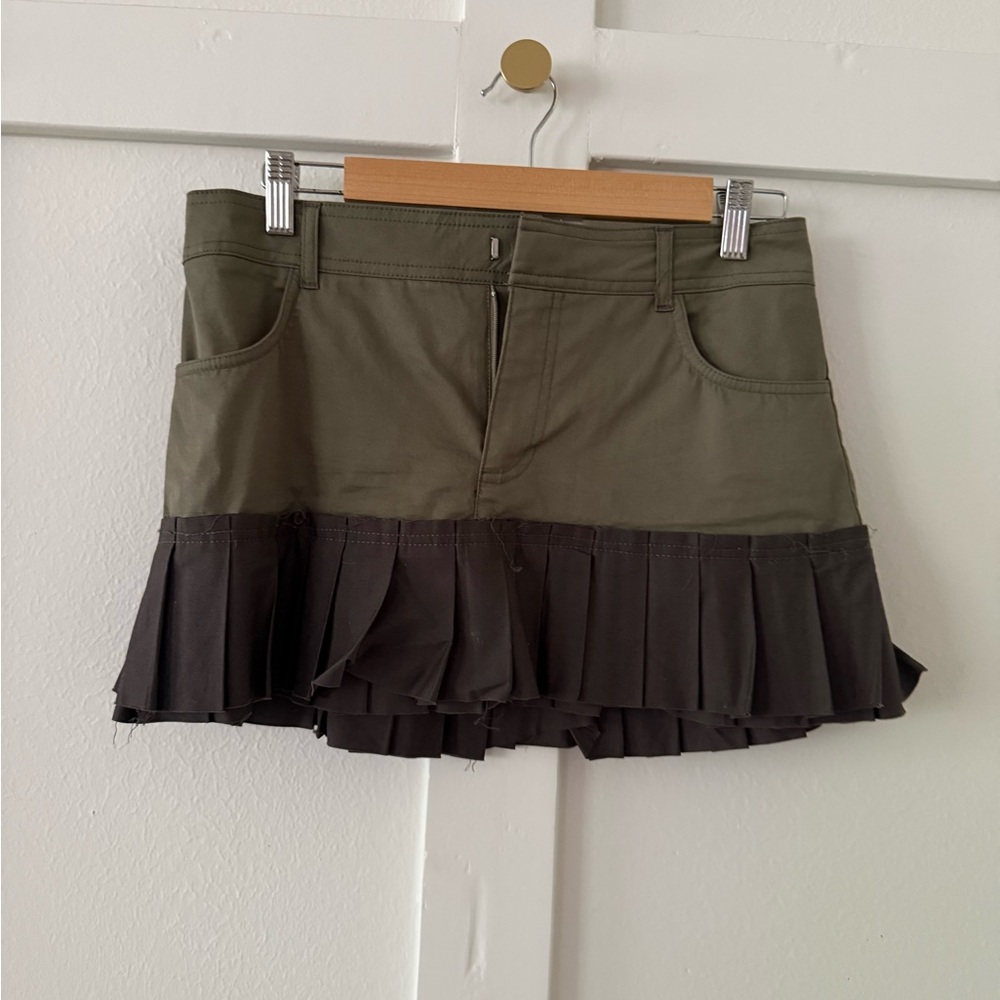 Zara pleated mini skirt - small
